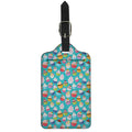 Cartoon Cupcake Pattern Print Luggage Tag