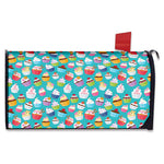 Cartoon Cupcake Pattern Print Mailbox Cover