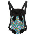 Cartoon Cupcake Pattern Print Pet Carrier Backpack