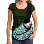 Cartoon Cupcake Pattern Print Pet Sling Carrier