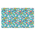Cartoon Cupcake Pattern Print Polyester Doormat