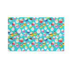 Cartoon Cupcake Pattern Print Polyester Flag