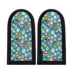 Cartoon Cupcake Pattern Print Skillet Handle Cover