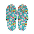 Cartoon Cupcake Pattern Print Slippers