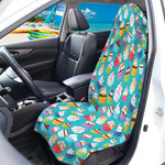 Cartoon Cupcake Pattern Print Waterproof Car Seat Cover