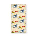 Cartoon Dairy Cow Farm Pattern Print Baby Crib Sheet