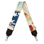 Cartoon Dairy Cow Farm Pattern Print Bag Strap