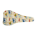 Cartoon Dairy Cow Farm Pattern Print Bicycle Seat Cover