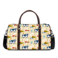 Cartoon Dairy Cow Farm Pattern Print Duffel Bag