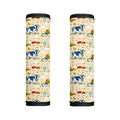Cartoon Dairy Cow Farm Pattern Print Handle Covers