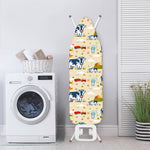 Cartoon Dairy Cow Farm Pattern Print Ironing Board Cover