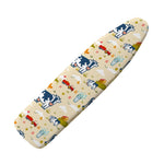 Cartoon Dairy Cow Farm Pattern Print Ironing Board Cover