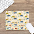 Cartoon Dairy Cow Farm Pattern Print Mouse Pad