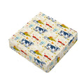 Cartoon Dairy Cow Farm Pattern Print Outdoor Seat Cushion Cover
