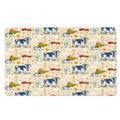 Cartoon Dairy Cow Farm Pattern Print Polyester Doormat