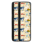 Cartoon Dairy Cow Farm Pattern Print Refrigerator Handle Covers
