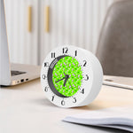 Cartoon Daisy And Cow Pattern Print Alarm Clock