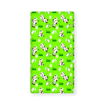 Cartoon Daisy And Cow Pattern Print Baby Crib Sheet