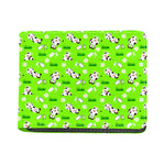 Cartoon Daisy And Cow Pattern Print Bifold Wallet