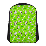 Cartoon Daisy And Cow Pattern Print Casual Backpack
