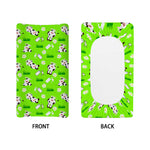 Cartoon Daisy And Cow Pattern Print Changing Pad Cover