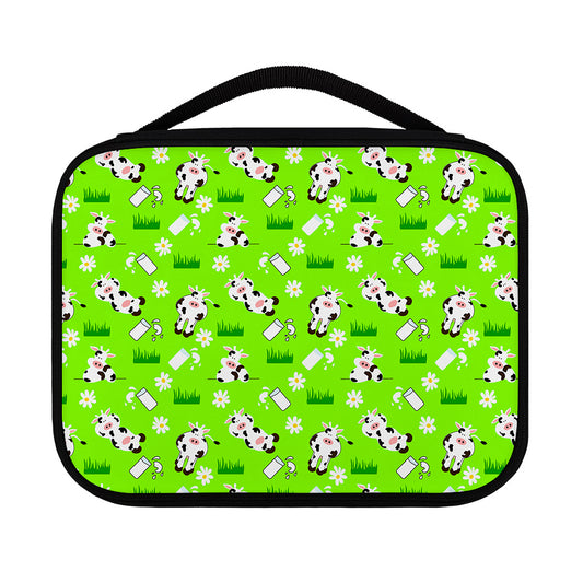 Cartoon Daisy And Cow Pattern Print Classic Bible Case