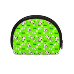 Cartoon Daisy And Cow Pattern Print Coin Purse