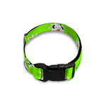 Cartoon Daisy And Cow Pattern Print Dog Collar