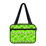 Cartoon Daisy And Cow Pattern Print Double Strap Bible Bag
