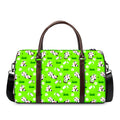 Cartoon Daisy And Cow Pattern Print Duffel Bag