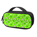 Cartoon Daisy And Cow Pattern Print Portable Cooler Travel Case