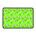 Cartoon Daisy And Cow Pattern Print Kitchen Mat