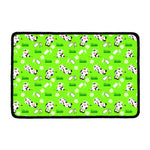 Cartoon Daisy And Cow Pattern Print Kitchen Mat