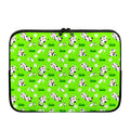 Cartoon Daisy And Cow Pattern Print Laptop Sleeve