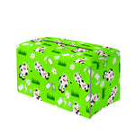 Cartoon Daisy And Cow Pattern Print Leather Tissue Box Cover