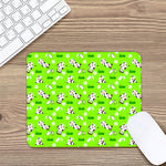 Cartoon Daisy And Cow Pattern Print Mouse Pad