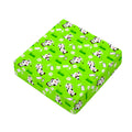 Cartoon Daisy And Cow Pattern Print Outdoor Seat Cushion Cover