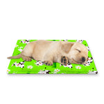 Cartoon Daisy And Cow Pattern Print Pet Cooling Mat Cover