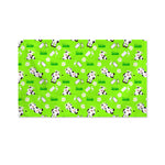 Cartoon Daisy And Cow Pattern Print Polyester Flag