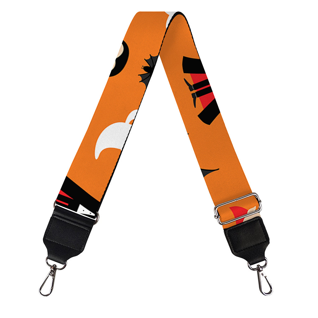 Cartoon Dracula Pattern Print Bag Strap