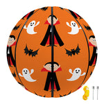 Cartoon Dracula Pattern Print Basketball