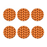 Cartoon Dracula Pattern Print Coaster Set