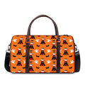 Cartoon Dracula Pattern Print Duffel Bag