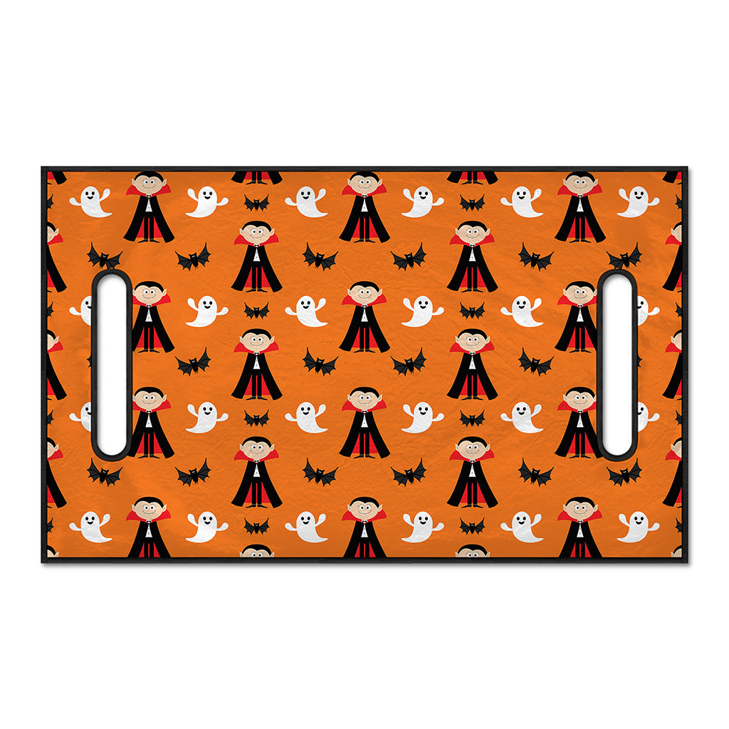 Cartoon Dracula Pattern Print Golf Cart Seat Cover