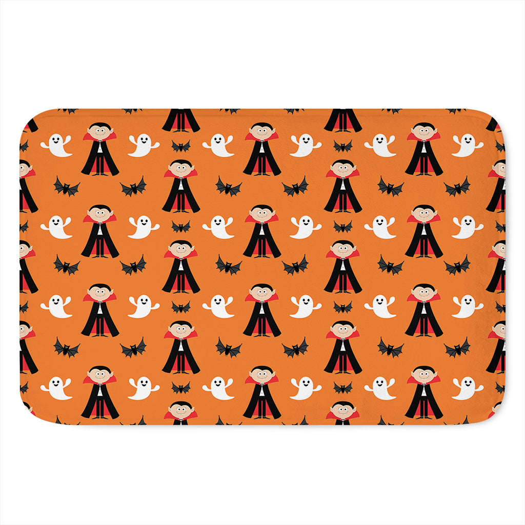 Cartoon Dracula Pattern Print Indoor Door Mat