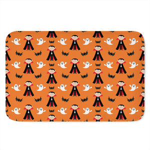 Cartoon Dracula Pattern Print Indoor Door Mat