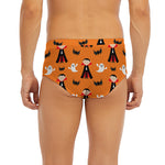 Cartoon Dracula Pattern Print Men's Briefs