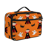 Cartoon Dracula Pattern Print Portable Lunch Bag