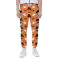 Cartoon Dracula Pattern Print Joggers