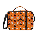 Cartoon Dracula Pattern Print Shoulder Strap Bible Bag